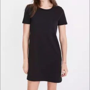 Madewell Black Tee Dress in Medium